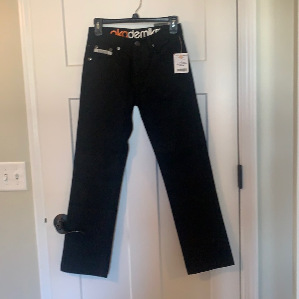 Boys black jeans.